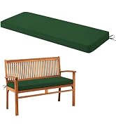 Zonamat Outdoor Bench Cushion Waterproof, 48x18 Inch Bench Cushion for Outdoor Furniture, Fade Re...