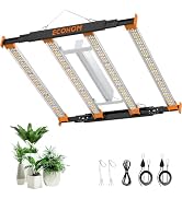 LED Grow Light, 500W Grow Lights for Indoor Plants, Full Spectrum Growing Light Plant Foldable & ...