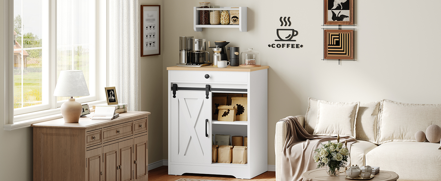 Coffee Bar Cabinet