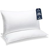 Beckham Hotel Collection Bed Pillows Standard/Queen Size Set of 2 - Original Soft Down Alternativ...