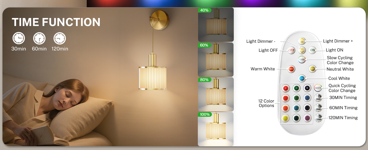 battery operated wall sconce