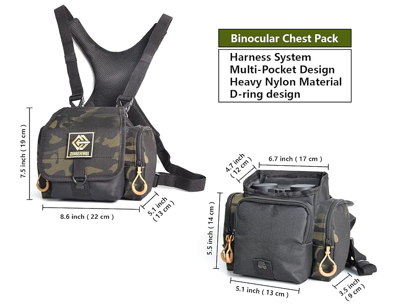 DINGSHIWEI Binocular Chest Pack