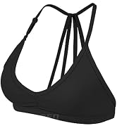 YEOREO Luzlie Women's T-Shirts Off Shoulder Double Lined Fit Basic Going Out Cute Tee Short Sleev...