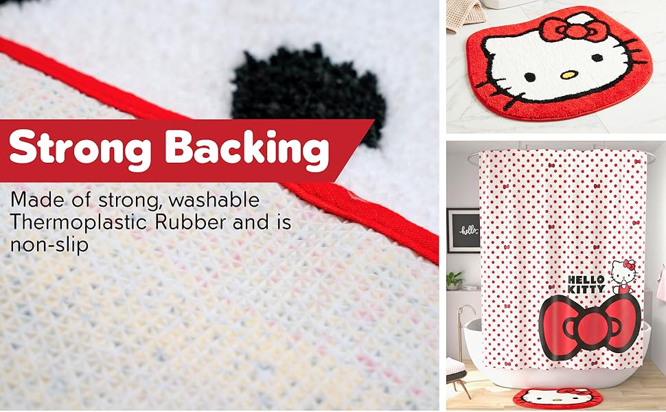 hello kitty bath mat