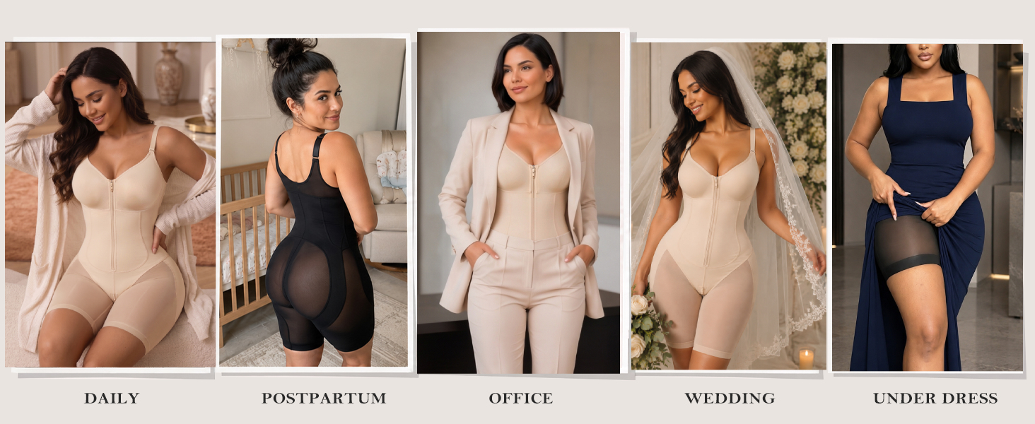 everyday shapewear for women under clothing office casual wear body shaping garment