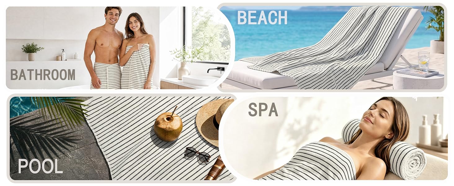 bath towels oversized