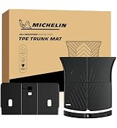 Michelin Vehicle Mat, All-Weather TPE Custom Fit Liner for Tesla Model Y 5 Seat Floor Mats 2025-2...