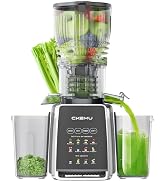 CKEMU Immersion Blender 4-in-1 Hand Blender | Powerful Performance | Stainless Steel Design | Erg...