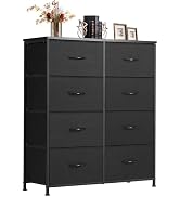 Sweetcrispy 7 Drawer Dresser with Fabric Bins Fabric Storage Tower Organizer for Bedroom Closet H...