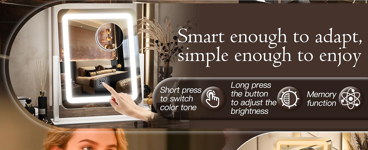 vanity mirror with lights