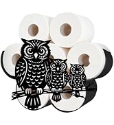 Game Toilet Paper Holder Wall Mount for Standard Size Roll 4.5" | Rust-Resistant Iron; Funny Deco...