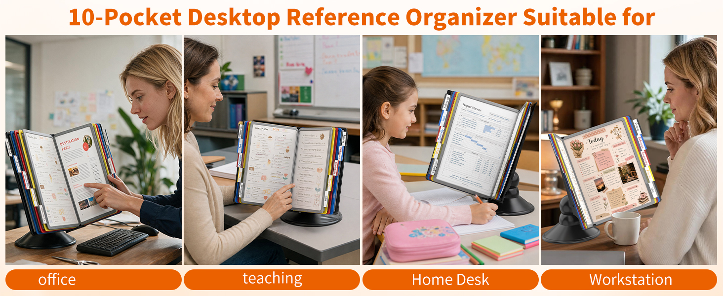 desk reference organizer