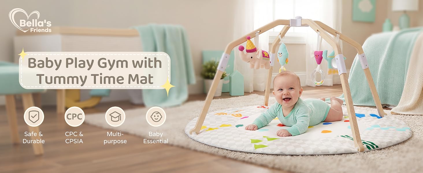 baby play gym mat