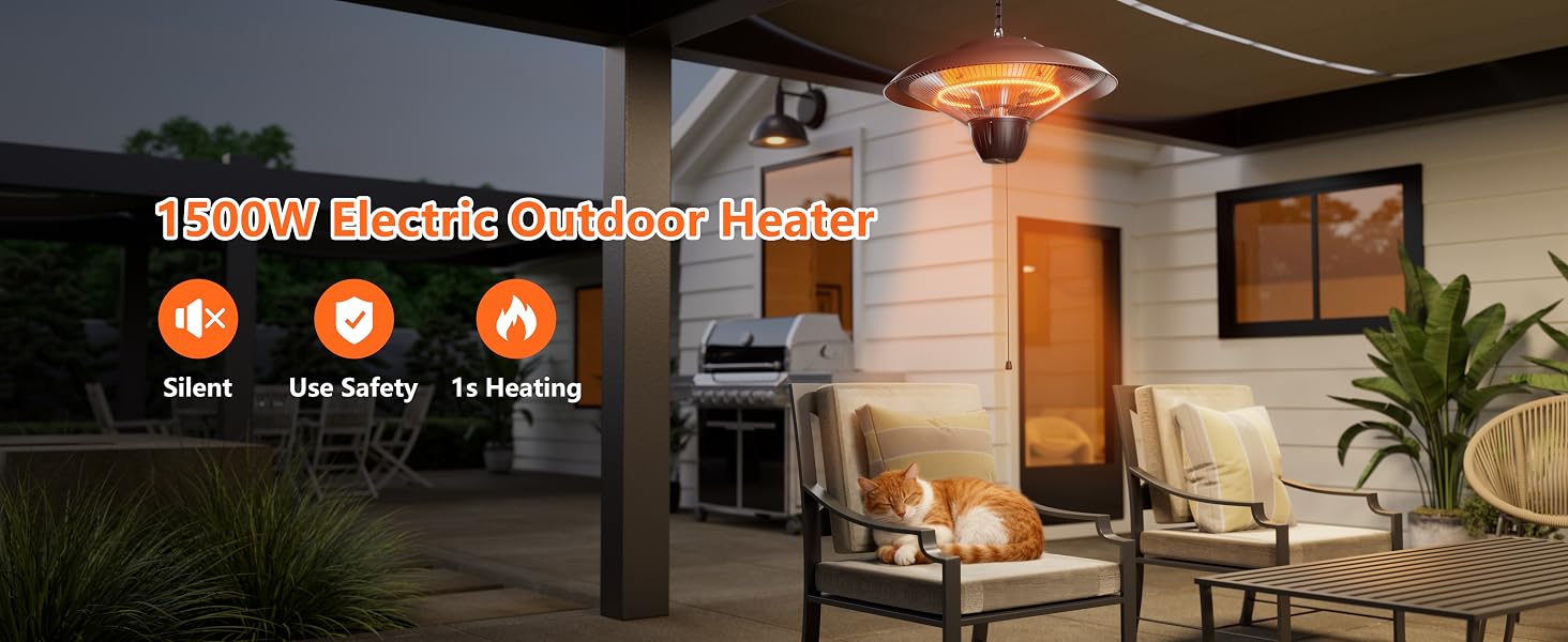 Our Hanging Heater