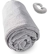1 MIDDLE ONE Pregnancy Pillow, C Shaped Full Body Pillow for Maternity Support, Pregnant Women Sl...