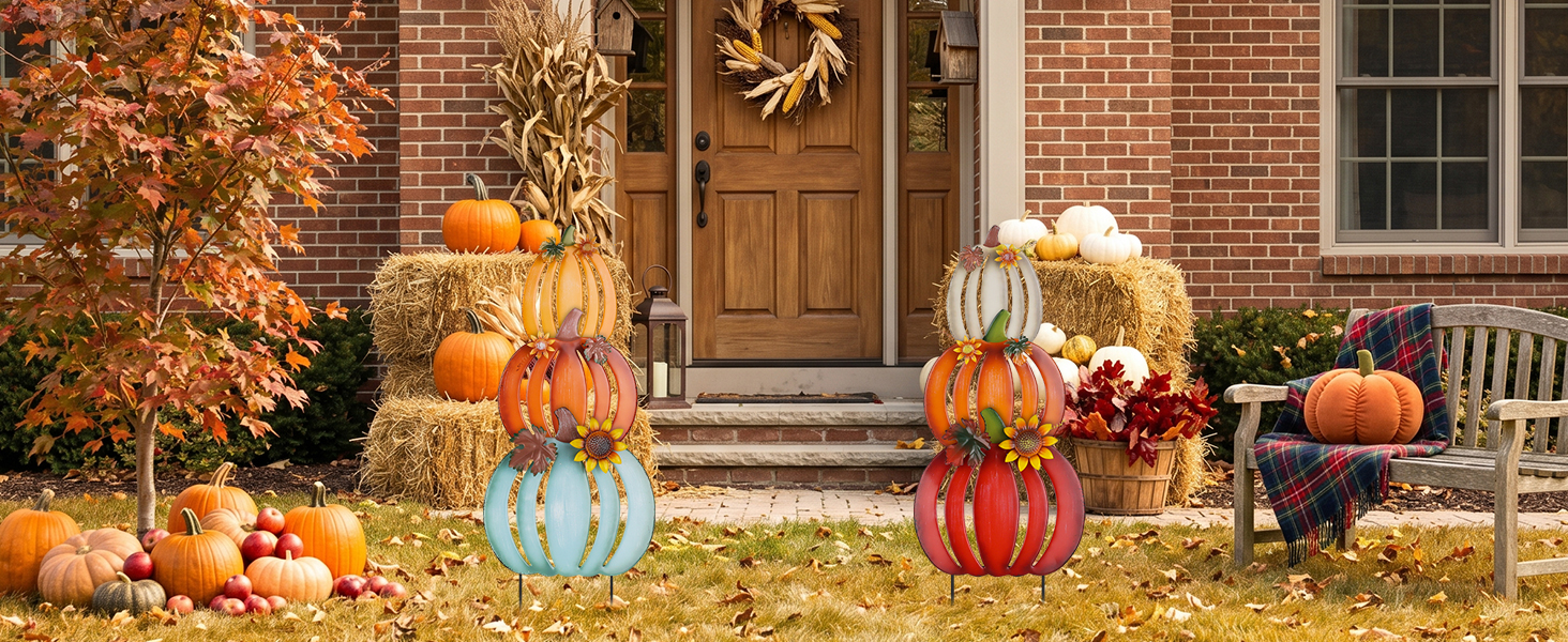 fall outdoor decorations