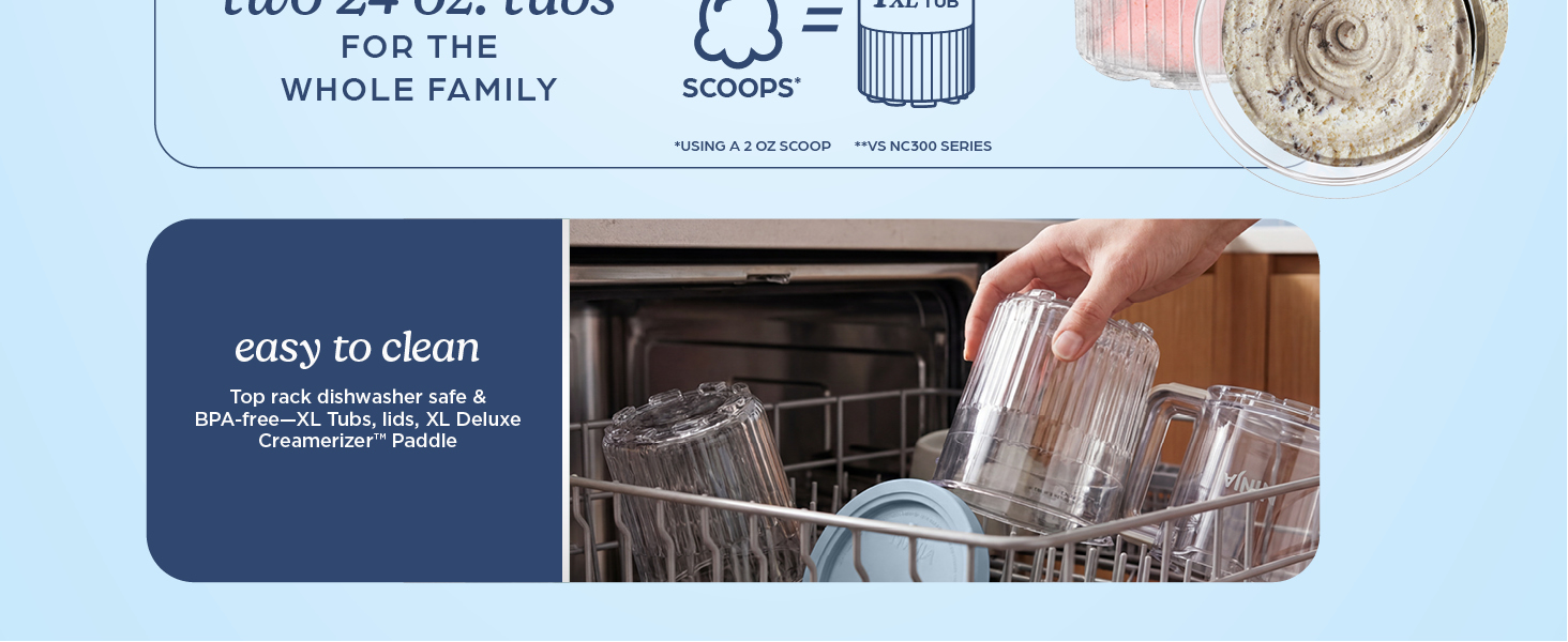 XL capacity for more frozen family fun
