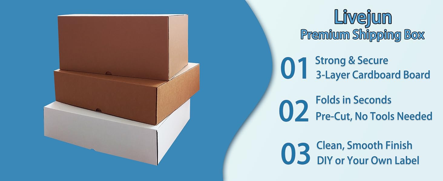 shipping boxes