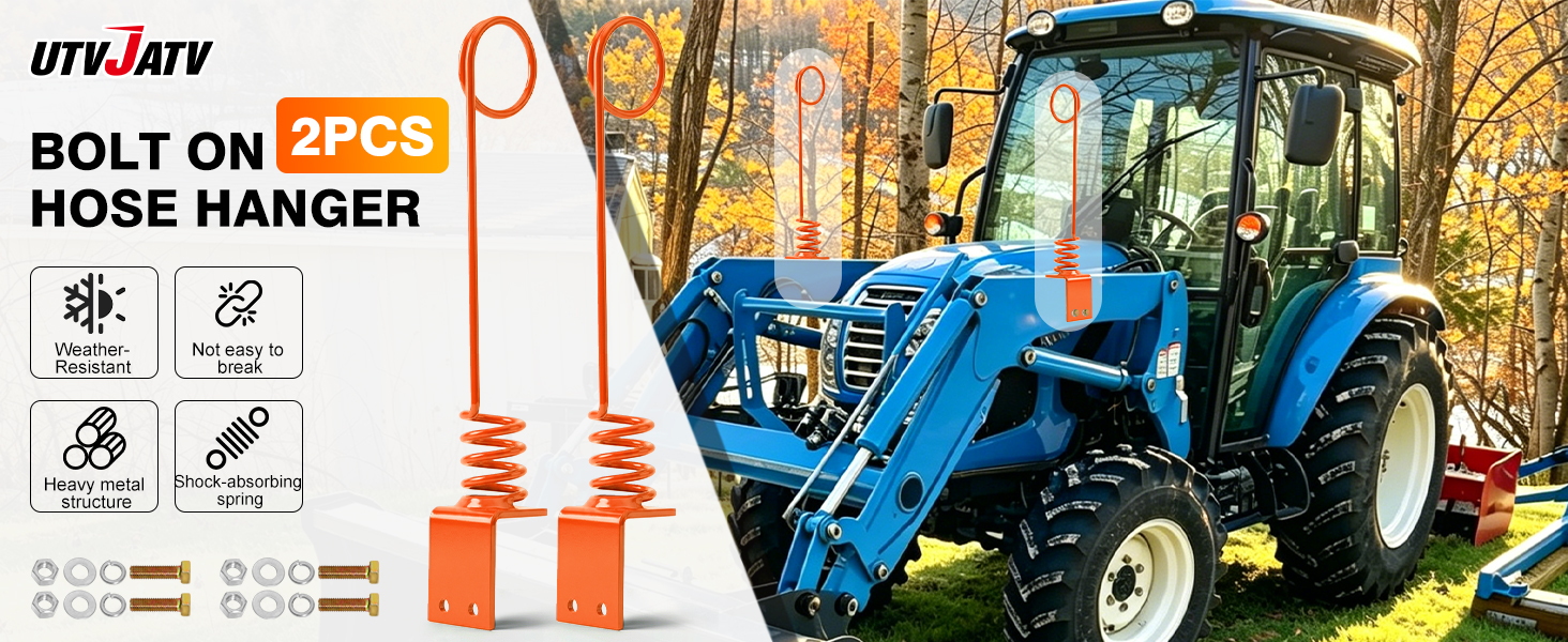 hydraulic hose holder hydraulic hose hanger for tractor bolt on hose hanger hydraulic hose hanger