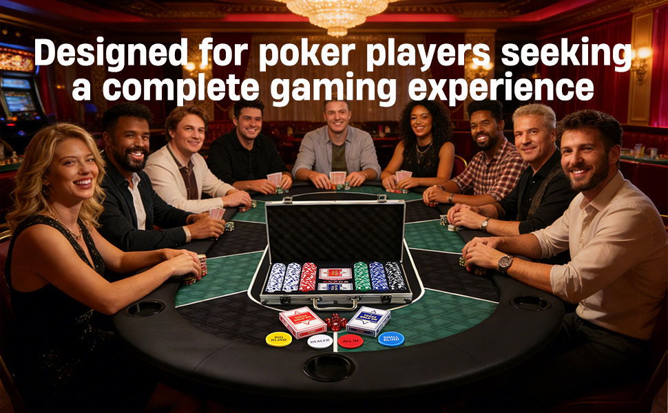 300pcs poker chip set 4