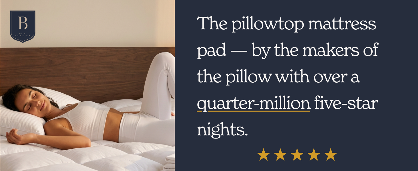 essentiakl pillowtop mattress pad desktop