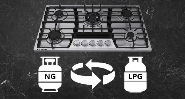 36 inch gas cooktop