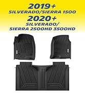 Michelin Vehicle Mats for 2019-2026 Chevy Silverado/GMC Sierra 1500 | 2020-2026 2500/3500, Crew C...