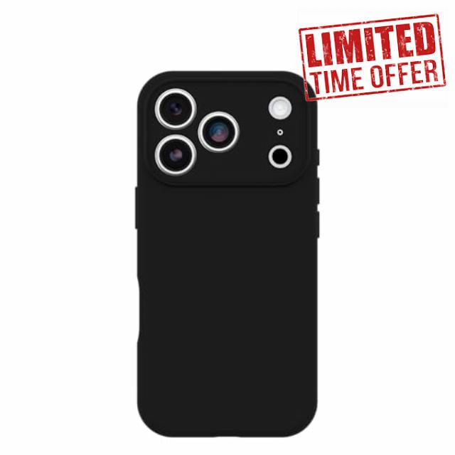 OtterBox iPhone 17 Pro Figura Series Case - Black | Aesthetic