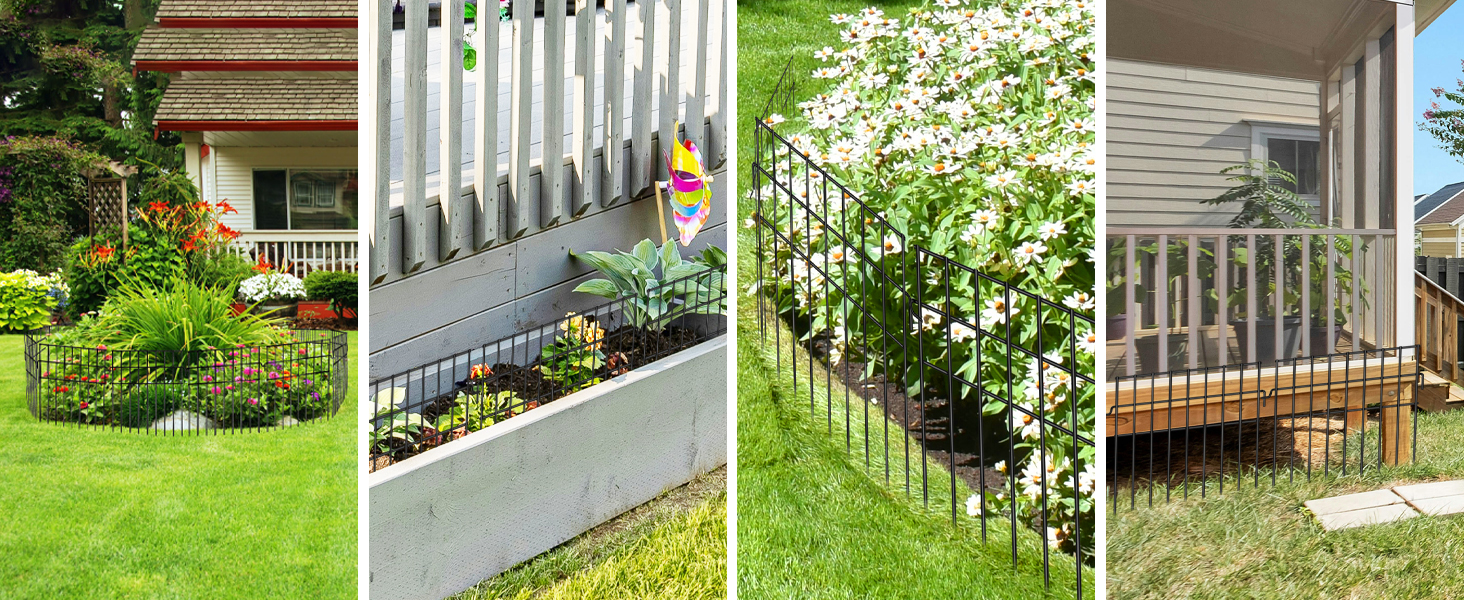 decorative garden fence