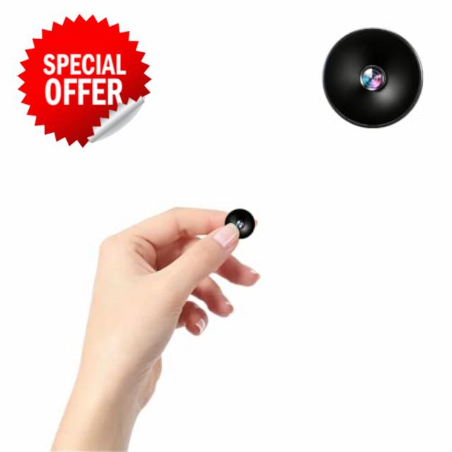 Hidden Camera with Audio/Video Small Spy WiFi Security Secret System Smart | Home Indoor Wireless Outdoor Nanny Night Vision Motion Detection Baby Monitor Pet Doorbell Seguridad (1