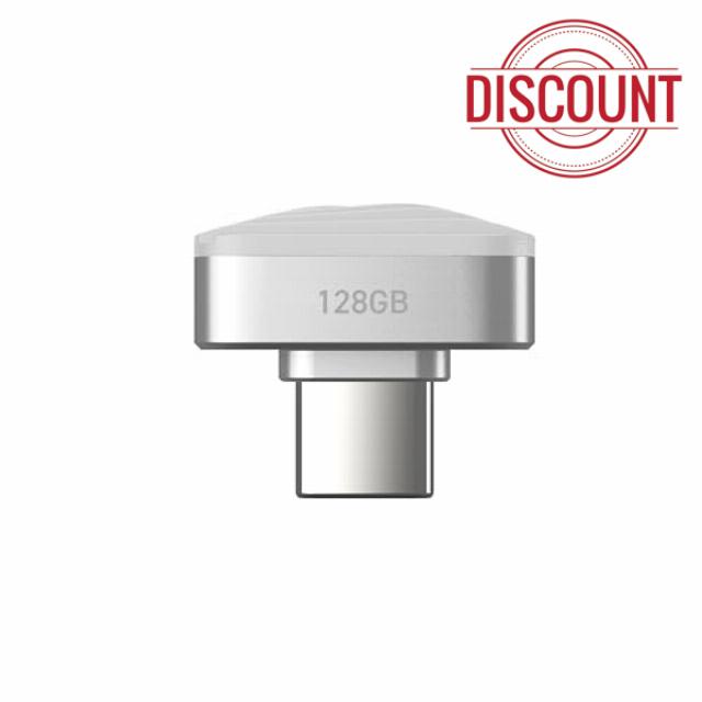 SUNEAST Portable SSD Nano Silver 128GB External Solid State Flash Drive                                                          Read 450 MB/s