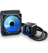 UTLGAMENG ARGB CPU Cooler with 6 Heat Pipes, Dual 120mm PWM Fans, 1800RPM Speed, for AMD:AM4 AM5/...