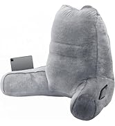 Sasttie Wedge Pillow, 12 Inch Memory Foam Bed Wedge Pillow for Sleeping, Acid Reflux, Back Pain, ...