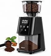 Ollygrin Coffee Bean Burr Mill Grinder, Coffee Bean Burr Grinder Electric, Automatic Conical Burr...