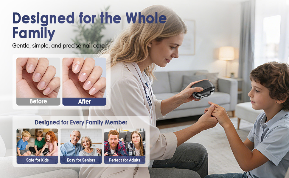 Electric Nail Clippers for Seniors