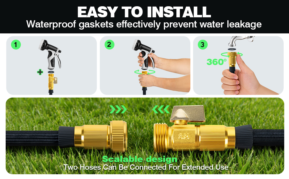 25 ft garden hose