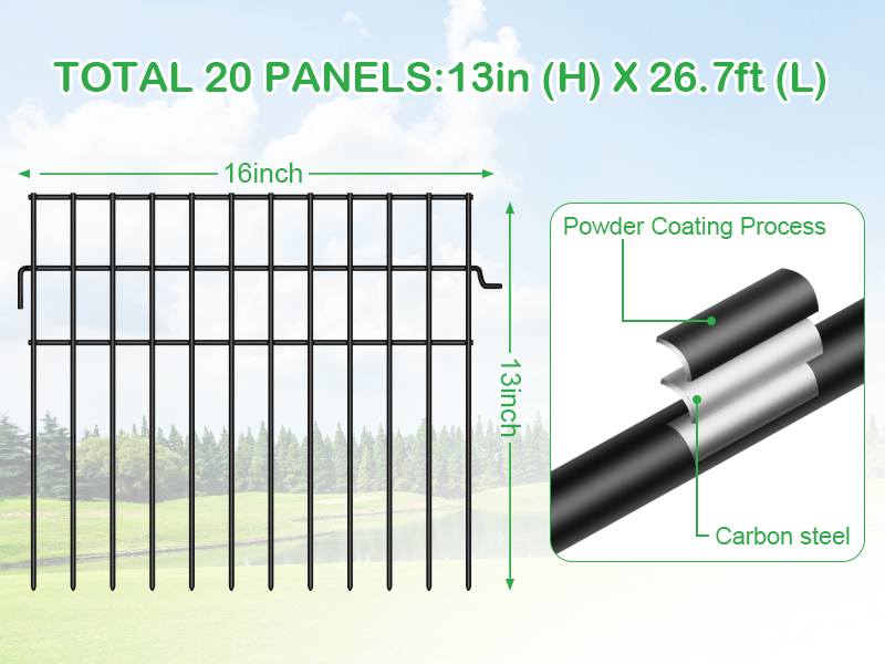 Rustproof Anti Digging Barrier