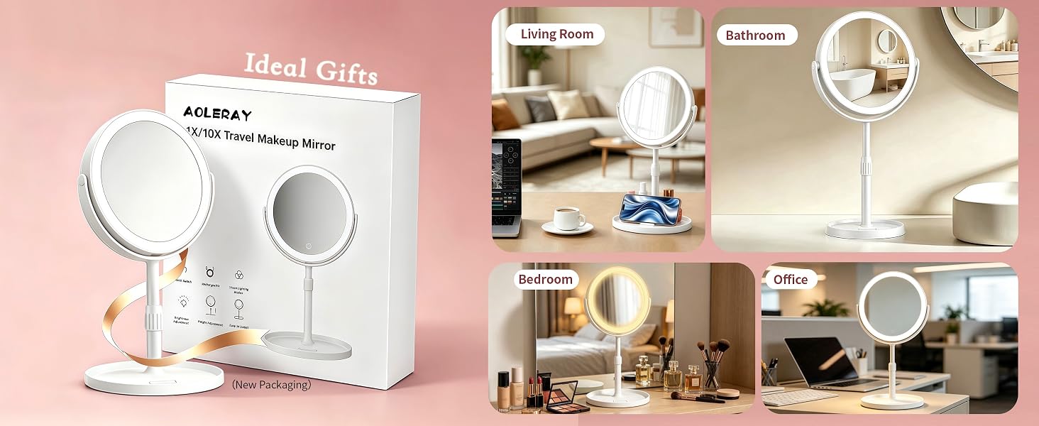 makeup mirror with lights