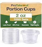 ProTakeOut, Front Lock MFPP Hinged Food Containers, 8" x 8" Black Vented Clamshell – 3 Compartmen...