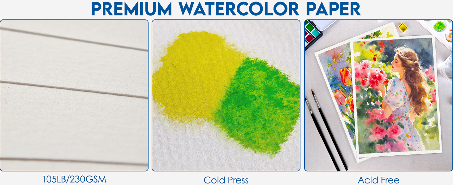 water color paper 8.5 x 11