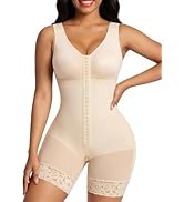 SHAPERX Fajas Colombianas Shapewear for Women Tummy Control Body Shaper Postpartum Lifter wi...