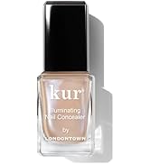 LONDONTOWN Illuminating Nail Concealer - Sheer Brightening Nail Polish & Strengthener for Yellowi...