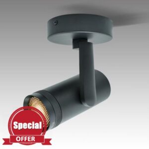 LED Dimmable & Zoomable Ceiling Spotlight with Anti-Glare Mesh | 15W