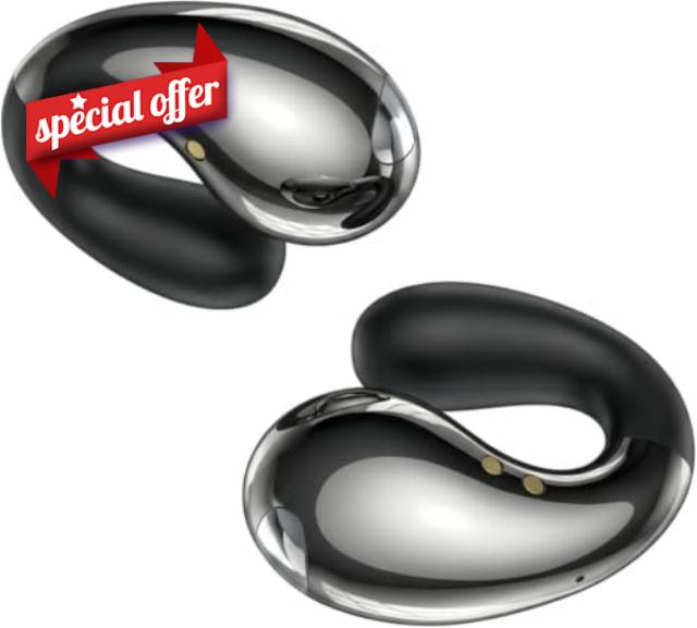 Boytond Ultra Open Ear Earbuds - Ergonomic Clip-On Earbuds