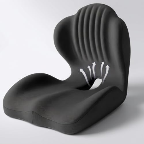 Car Seat Back Support Cushion for Sciatica Tailbone Pain