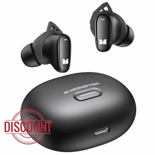 Monster N-Lite 206 Bluetooth 5.4 Earbuds