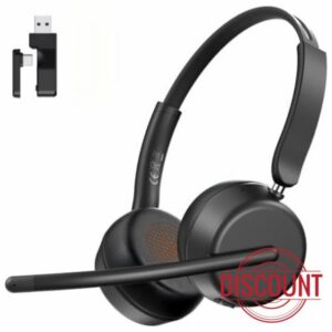 AOC Wireless Headset with Mic for Work
