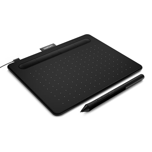 Wired Graphic Drawing Tablet with Pen + Software | Battery-free pen