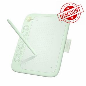 Drawing Tablet for Android Phone with 6 Hot Keys，UGEE Q6 6.5x4 inch Art Tablet with 8192Levels Battery-Free Stylus，Drawing Pad Compatible with Mac/Windows/Chrome for Drawing/Online Class/Office Notes