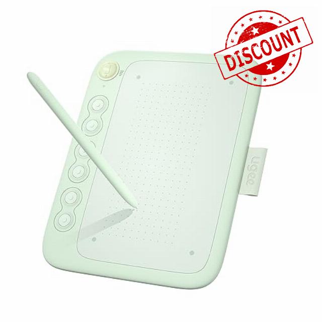 Drawing Tablet for Android Phone with 6 Hot Keys，UGEE Q6 6.5x4 inch Art Tablet with 8192Levels Battery-Free Stylus，Drawing Pad Compatible with Mac/Windows/Chrome for Drawing/Online Class/Office Notes